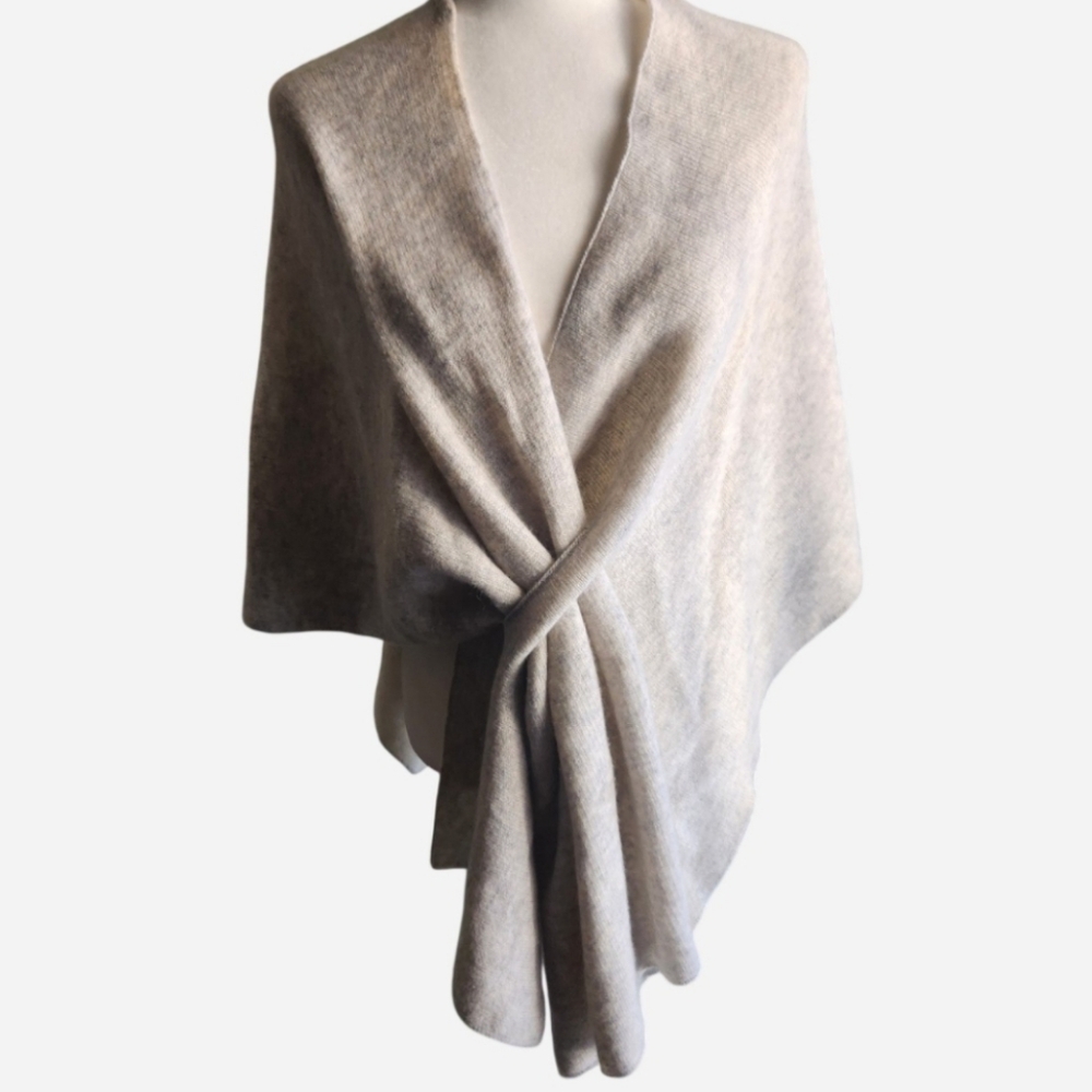 The Cashmere Project Shawl Cape Keyhole Poncho Wrap